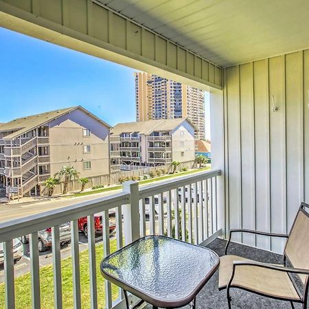 Myrtle Beach Condo With Balcony Walk To Beach! Zewnętrze zdjęcie